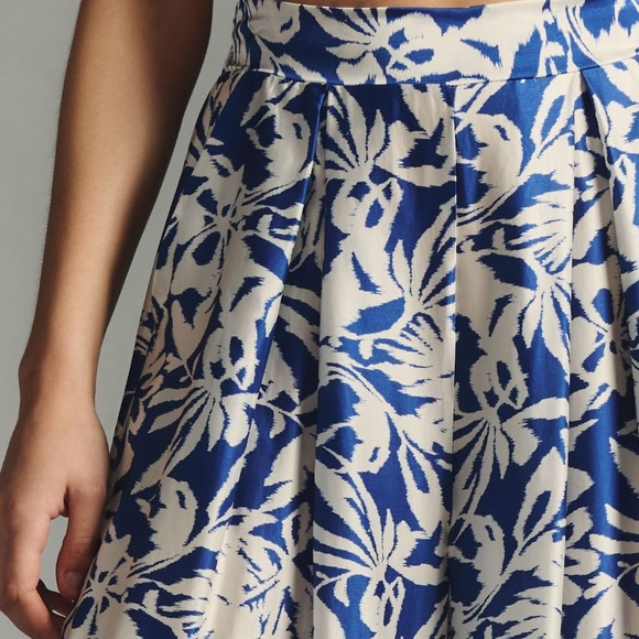 Anthropologie B.Yu Printed Wide-Leg Pants Large may fit medium - Picture 3 of 11